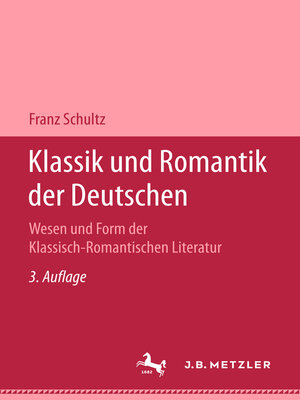 cover image of Klassik und Romantik der Deutschen